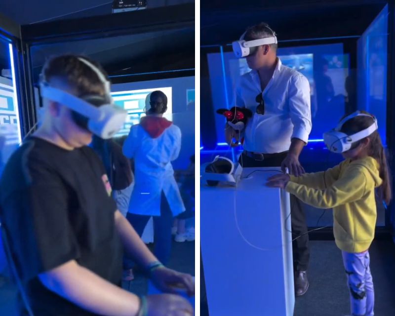 Realidad virtual OSE Expo Prado evento